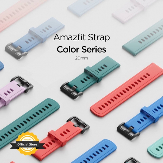 Smart Accessories - 20Mm Original Strap Amazfit Smart Watch Strap For Original Amazfit Gts 2 Mini Bip U-U Pro S S Lite Gtr Amazfit 20Mm  Smart Watch