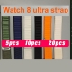 Smart Accessories - 5 Pcs 10 Pcs Nylon Alpine Strap For Smart Watch Ultra Band For Watch Serie 8 7 Watchband Bracelet Strap 49Mm 45Mm Nylon Strap