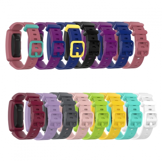 Smart Accessories - Strap For Fitbit Ace 2 Anti-lost Official Rubber Strap Inspire - Inspire Hr Protective Case Strap Fitness Replacement Wristband