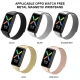 Smart Accessories - Strap For Oppo Watch Free-nfc Magnetic Strap Fitness Smart Watch Sports Watchband Metal Replacement Wristband