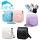For Fujifilm Film Camera Bag With Shoulder Strap For Instax Mini 11 Camera Case Pu Leather Soft Silicone Cover Bag