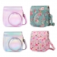 Pu Leather Camera Case Protector Pouch Bag Compatible Case With Soft Shoulder Strap For Fujifilm Instax Mini 11 9 8