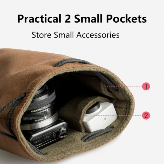 Photography Backpack  Dslr Camera Bag  Canon Universal Drawstring Bag Hand Held   Camer Bag For  Accessories Bag For Camera Case