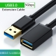 5M-0-5M Usb3-0 Extension Cable For Smart Tv Ps4 Xbox One Ssd Usb To Usb Cable Extender Data Cord Usb 3-0 2-0 Fast Transfer Cable