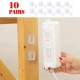 1Pcs-5Pcs-10Pcs Cable Organizer Double-sided Adhesive Wall Hooks Hanger Strong Hooks Suction Cup Sucker Wall Storage Holder