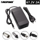 Tangspower 67-2V 2A Lithium Battery Charger For E-bike 16S 60V Li-ion Battery Pack Wheelbarrow Electric Bike Charger With Fan
