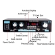 Woopker Ak35 800W Home Digital Amplifiers 100-240V 12V Bass Audio Power Bluetooth Amp Hifi Fm Subwoofer Speakers