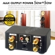 Woopker Bluetooth 5-0 Hifi Power Amplifier 50Wx2 Channel 2-0 Home Car Digital Audio Amp Usb U-disk Tf Music Player