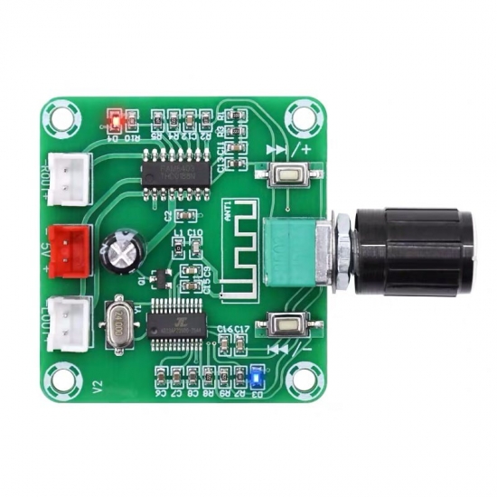 Pam8403 2*5W Bluetooth 5-0 Stereo Mini Digital Amplifier Board Dual Channel Class D Dc5V Amp