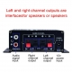 Home Digital Amplifiers Hifi Stereo Audio Power Amplifier 200W+200W Dual Channel Power Amp 125X75X40Mm 1-2Pcs