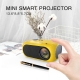 Salange M24 Mini Projector Led Portable Beamer Compatible With Hdmi Usb 640*480P Support 1080P Video Projetor Kids Gift