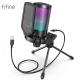 Fifine Usb Condenser Gaming Microphone, For Pc Ps4 Ps5 Mac With Pop Filter Shock Mount-amp;Amp;Gain Control For Podcasts