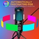 Maono Gaming Usb Microphone Desktop Condenser Podcast Microfono Recording Streaming Microphones With Breathing Light Pm461Tr Rgb