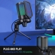 Fifine Usb Gaming Microphone,Condenser Mic With Rgb,For Pc Ps4 Ps5 Mac,Suit For Podcasters-Gamers-Influencers-Home Studio