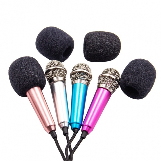 Newest Mini Jack 3-5Mm Studio Lavalier Professional Microphone Handheld Mic For Computer For Iphone Ipad Karaoke