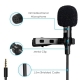 3-5Mm Mini Lavalier Microphone Metal Clip Lapel Mic For Mobile Phone Pc Laptop Wired Mikrofo-Microfon For Speaking Vocal Audio