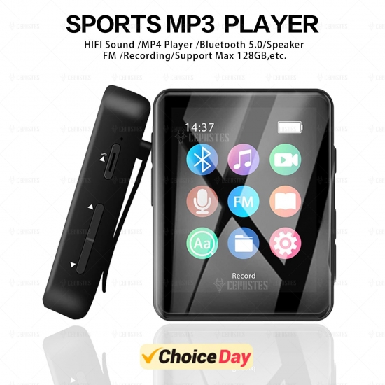 2023 New Mp3 Player Clip Mini Walkman Student Portable Sport Music Player Mp4 Player With Fm-Speaker-E-book-Recorder Mp3 плееры