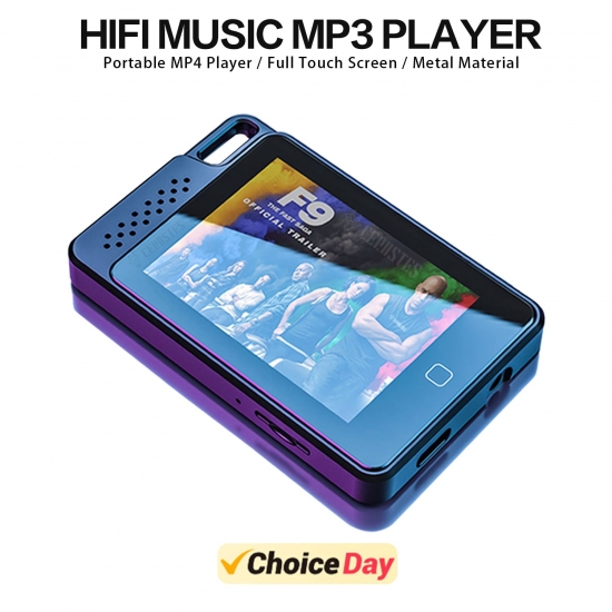 2023 High Quality Hifi Music Mp3 Player Bluetooth 5-0 Touch Screen Multifunctional Mp4 Video Player Portable Fm-E-book-Recording