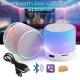 New Mini Portable Car Audio A9 Dazzling Crack Led Wireless Bluetooth 4-1 Subwoofer Speaker Tf Card