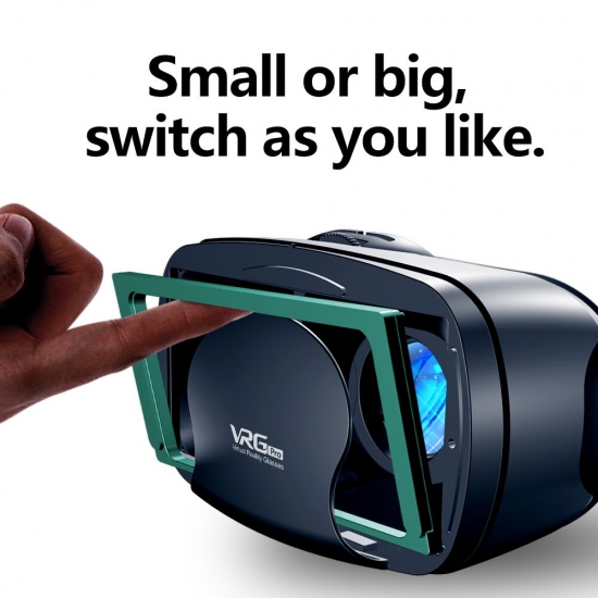 Vr Vrgpro Plus + Mini Vr Glasses 3D Glasses Virtual Reality Glasses Vr Headset For Google Cardboard With Headphone Earphone