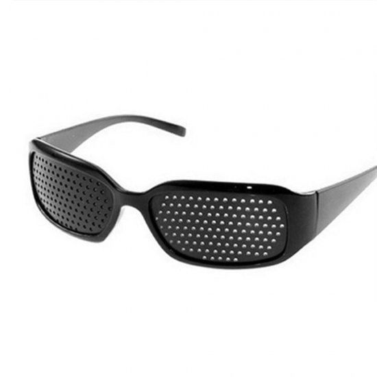 Vision Care Pinhole Glasses Wearable Exercise Eye Eyesight Improve Glasses Nti-fatigue Pc Screen Laptop Eye Protection Glasses