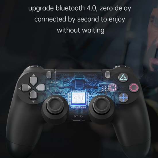 Wireless Gamepad Bluetooth Controller 6-axis Joystick Dual Vibration Joypad For Ps4 Controller Ps3 Control Gaming Console