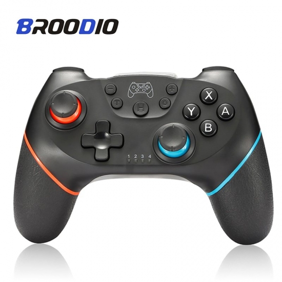 Broodio Compatible Nintendo Switch Controller Wireless Bluetooth Gamepads For Nintendo Switch Pro Oled Console Control Joystick