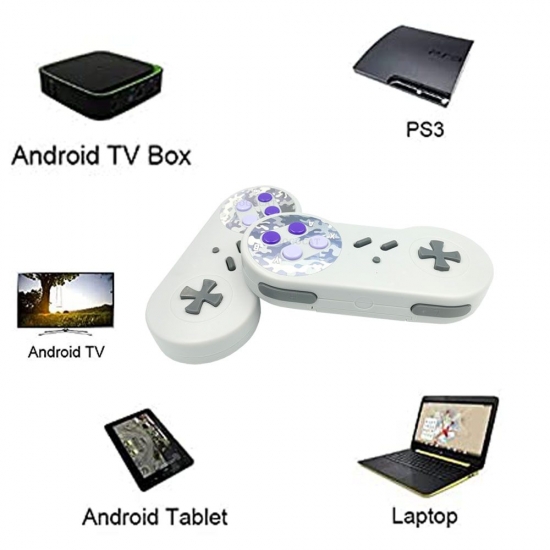 2-4G Wireless Gamepad Joystick For Ps3-Pc-Laptop Android Windows Raspberry Pi 4 Nespi Gift