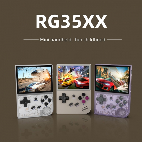 Rg35Xx Retro Handheld Game Console Linux System 3-5 Inch Ips Screen Cortex-a9 Portable Pocket Video Player