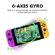 Wireless Bluetooth Controller Gamepad For N-switch  Handle Grip Controller Joystick Controls For Game Switch