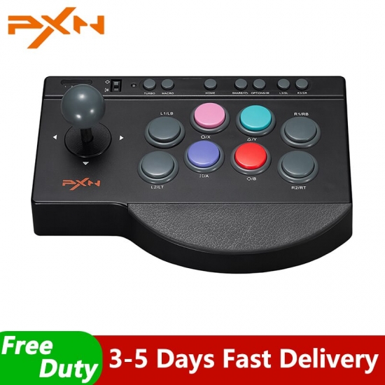 Joystick Pc Controller For Ps4-Ps3-Xbox One-Switch-Android Tv Arcade Fighting Game Fight Stick Pxn 0082 Usb Street Fighter
