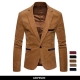 Aiopeson 2020 New Brand Men-s Suit Jackets Solid Slim Fit Single Button Dress Suits Men Fashion Casual Corduroy Blazer Men