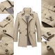 Men-s Business Windbreaker Long Jackets Pure Cotton Trench Coats Casual 2022 Spring Fall Winter Fashion Suit Streetwear Blazers