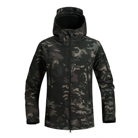 2022 Mens Outdoor Jacket Military Tactical Windproof Waterproof Jacket Lightweight Breathable Comfortable Hiking Jacket Men