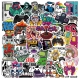 10-30-50Pcs Cool Vintage Video Game Stickers Decal Skateboard Laptop Phone Bike Car Funny Waterproof Sticker Kids Classic Toys