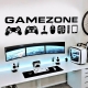 Game Zone Controllers Wall Decal Vinyl Art Home Decor Gaming Room Gamer Video Game Sticker Removable Wallpaper Mural Ab30