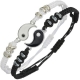 2022 New Best Friend Bracelets For 2 Matching Yin Yang Adjustable Cord Bracelet For Bff Friendship Relationship Boyfriend Girlfr