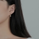 925 Sterling Silver Hoop Earrings For Women Fine Flower Huggie Earring 2023 Trending Original Dangle Earrings Designer Jewelry