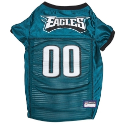 Pets First NFL Philadelphia EaglesLicensed Mesh Jersey for Dogs and Cats - Extra Small