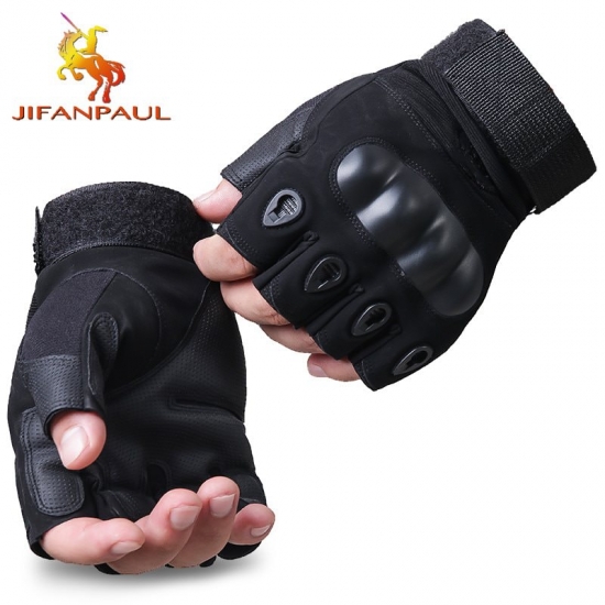 Outdoor Tactical Gloves Multifunctional Sports Gloves Half-finger Military Men-s Combat Gloves Shooting Hunting Gloves Women