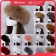 2022 Winter Thick Furry Hairband Fluffy Russian Faux Fur Women Girl Fur Headband Hat Winter Outdoor Earwarmer Ski Hats Hot