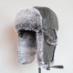 Bomber Hats Winter Men Warm Russian Ushanka Hat With Ear Flap Pu Leather  Fur Trapper Cap  Earflap For Women