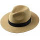 Large Size Panama Hats Lady Beach Wide Brim Straw Hat Man Summer Sun Cap Plus Size Fedora Hat 55-57Cm 58-60Cm 61-64Cm