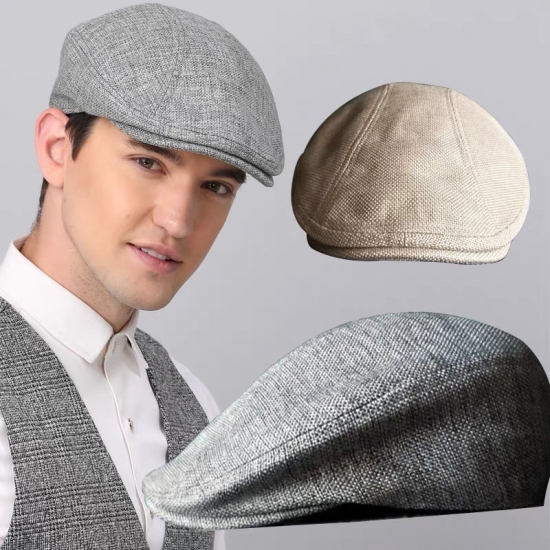 2022 Fashion Newsboy Caps Gatsby Hats Ivy Golf Driving Sun Flat Cabbie Cap Peaky Blinder For Men Women Summer Spring Autumn Hat