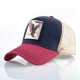 Baseball Caps Men Snapback Hip Hop Hats With Animals Patch Streetwear Lovers- Trucker Caps Women Breathable Mesh Visor Bones