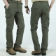 Men-s Lightweight Tactical Pants Breathable Summer Casual Army Military Long Trousers Male Waterproof Quick Dry Cargo Pants