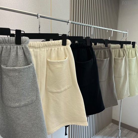 Fw21 New Men-s Essentials Summer Shorts Reflective Letter Streetwear Hip Hop Quick-drying And Breathable Cotton Sports Shorts