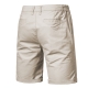 2021 New Summer 100% Cotton Solid Shorts Men High Quality Casual Business Social Elastic Waist Men Shorts 10 Colors Beach Shorts