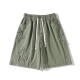 Star Patchwork Shorts Men Vintage Denim Summer Basic Simple All-match  High Waist Leisure Ulzzang Streetwear Chic Shorts