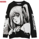 Fgkks Mens Hip Hop Streetwear Harajuku Sweater Vintage Japanese Style Anime Girl Knitted 2022 Cotton Pullover Sweaters Male
